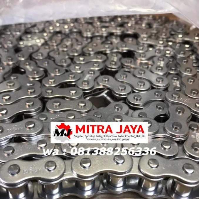 New ROLLER CHAIN RS 08B STAINLESS (RANTAI SPROCKET SINGLE) BRITISH 08 B