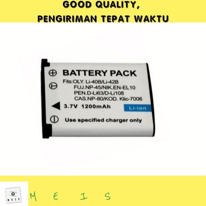 Murah Baterai Kamera Casio EX-Z7 EX-Z16 EX-Z26 EX-Z27 EX-Z28 EX-Z33 - batre battery Non COD