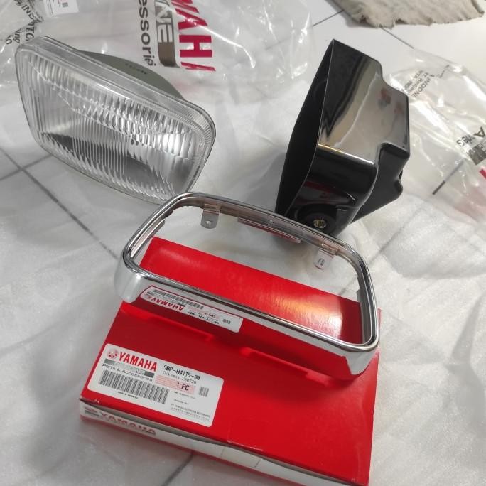 New reflektor lampu depan rx king scorpio lama original yamaha