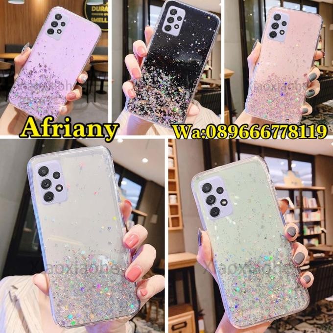 Samsung Galaxy A52S 5G Casing Soft Case Tpu Bahan Premium Glitter