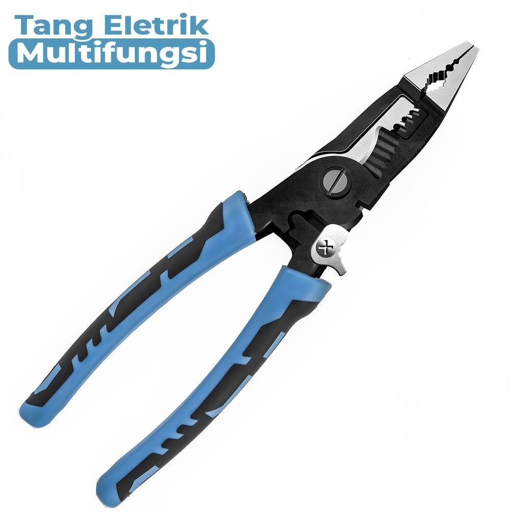 allefix tang pemotong kabel listrik 8 inch multifungsi 6546