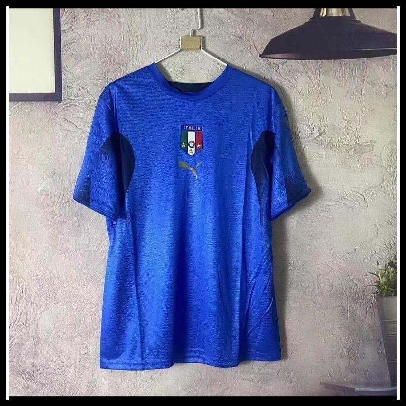 JERSEY BOLA RETRO ITALI HOME 2006 GRADE ORI