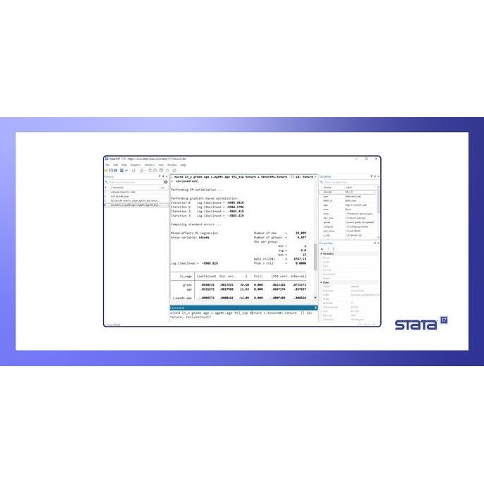 [[ DOBY / STATA 17 MP 64 CORE WINDOWS BEBAS UPDATE - LIFETIME USING BEST SELLER