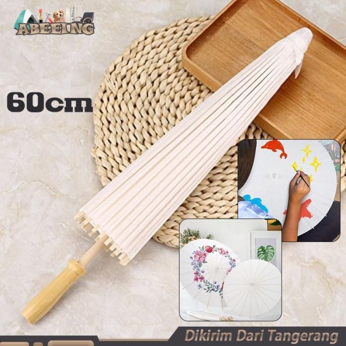 

Terlaris Payung Kertas Payung Lukis Besar 60Cm Paper Parasol Chinese/Japanese