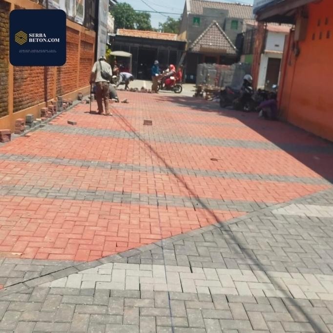 Jasa pasang paving block, grassblock dll LN