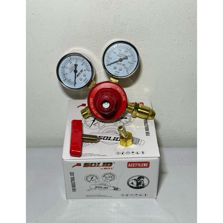 U-45 Regulator Acetylene Solid / Regulator Tabung Las Solid / Regulator Las Solid / Regulator Asetil