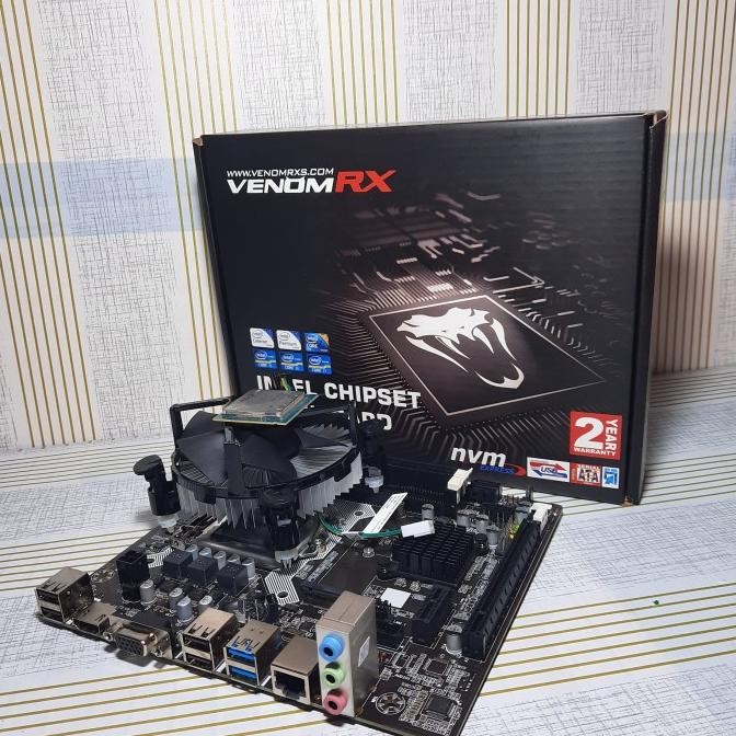 Sale Paket Core I5 Gen 4 Murah ( Mobo Venom Rx H81 + Proc Core I5 4570 )