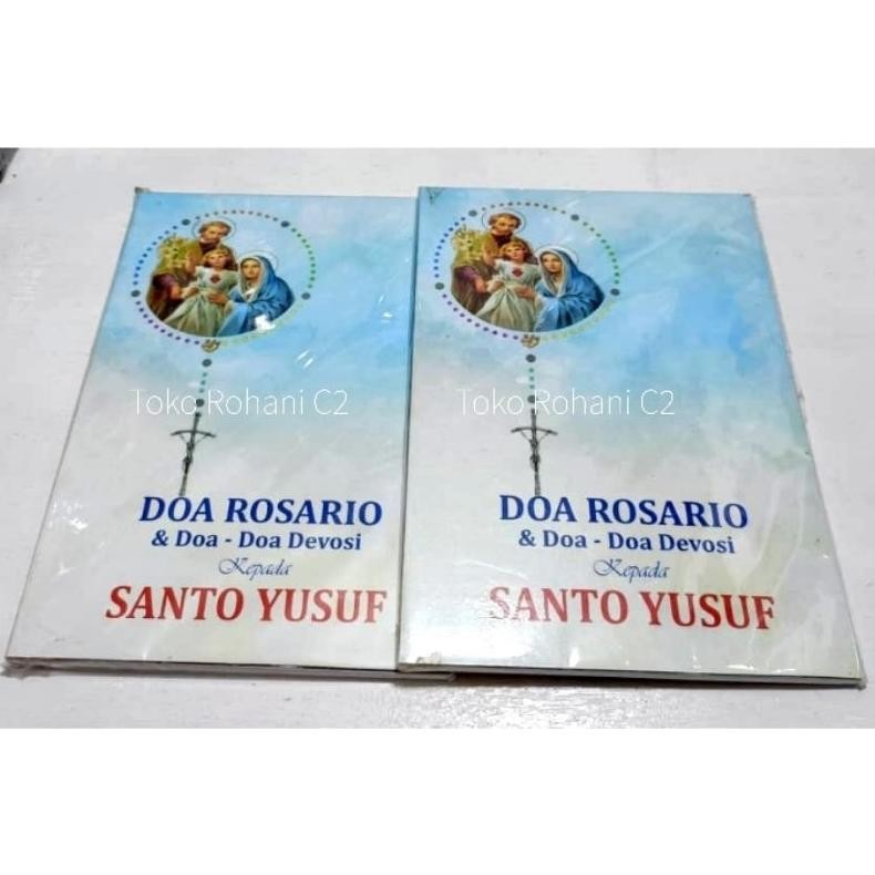 Sr-32 Buku Doa Rosario & Doa-Doa Devosi Kepada Santo Yusuf - Buku Rohani - Buku Doa Rosario Premium