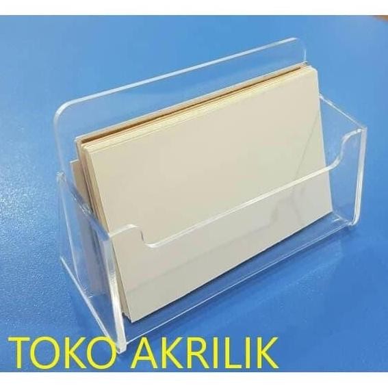 

redi Tempat Kartu Nama Akrilik / Name Card Holder / Display Kartu Nama 05L