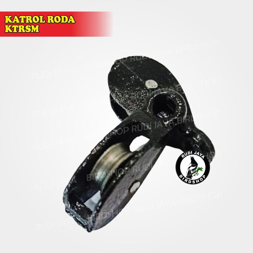 Gc27 Katrol Besi Panjang Dan Bulat Kerekan Untuk Gantung Sangkar Kandang Burung Seperti Perkutut Der