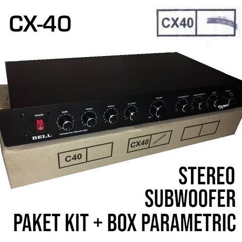Terlaris Tone Control Parametrik Bell. Original Produk Kualitas Bagus Pre Amp Cx-40 Cx 40