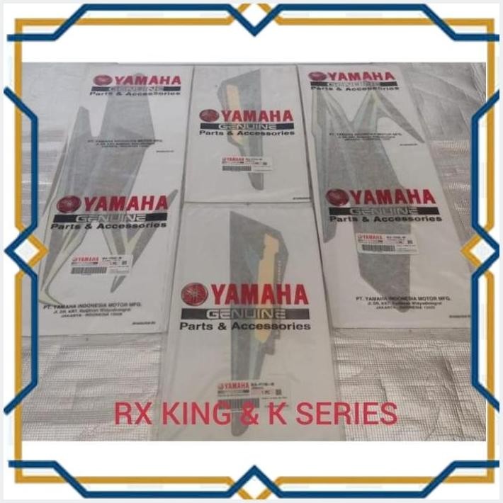 [kgk] list#striping yamaha rx king 2005 biru original ygp