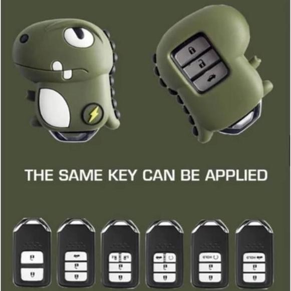 CODCase Kunci Mobil Honda Keyless Motor Honda Keyless Cover Key Car Honda Silikon Case Kunci Mobil