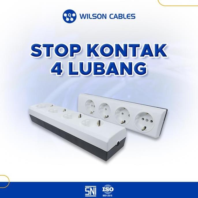 Stop Kontak BROCO 4 Lubang / Stop Kontak Terminal 4