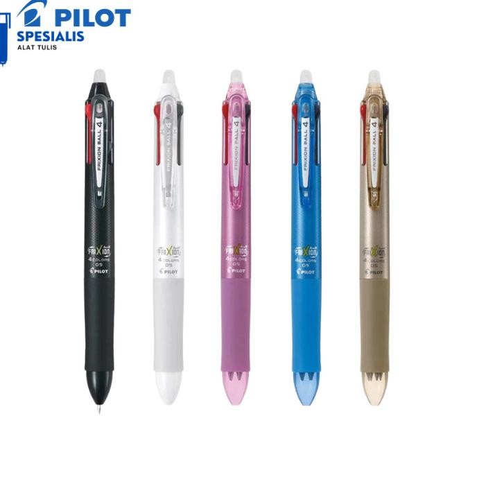 

BEBAS ONGKIR - PILOT FRIXION CLICKER 4 IN 1 0.5 ERASABLE PEN 1 PULPEN 4 WARNA
