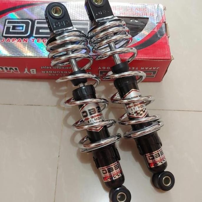 SHOCK SOK BELAKANG DBS CHROME REVO BLADE SUPRA KHARISMA DLL 340MM DISKON