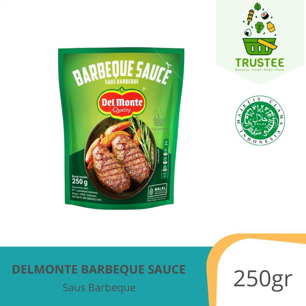 

yl-24 CXV-38 Delmonte Saus Barbeque BBQ Sauce / Saus BBQ Grill Sauce 250gr Murah Premium