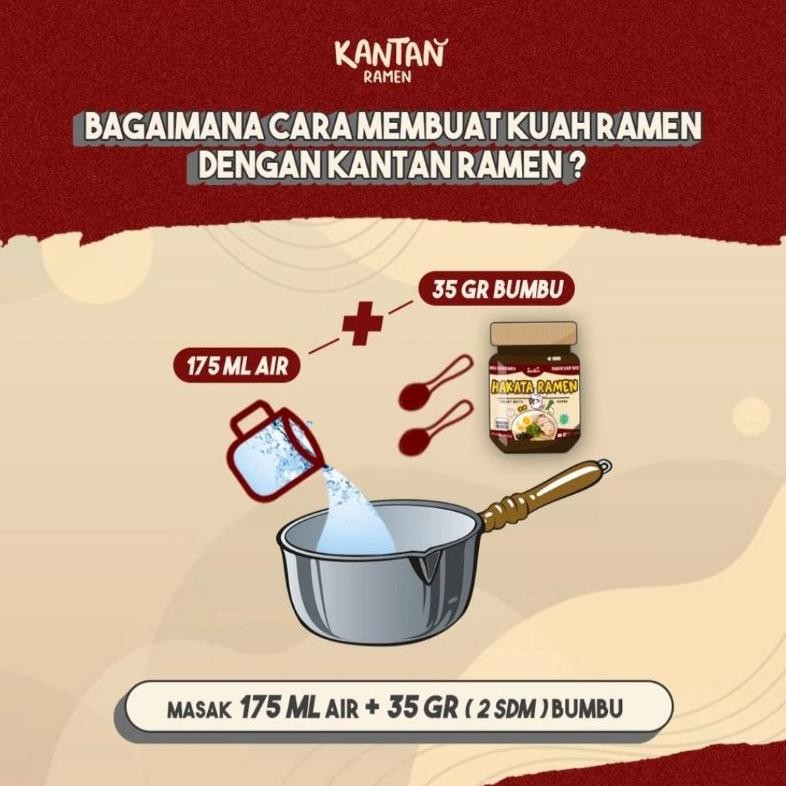 

rt-69 VEX-2126 Kantan Ramen | Bumbu Instan Ramen & Udon | Hakata Tantan 215gr Halal Terlaris Original