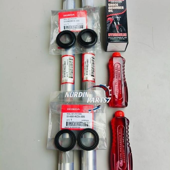As Shock Depan Tiger New Tiger Revo plus Seal + oli Shock KCJ DISKON
