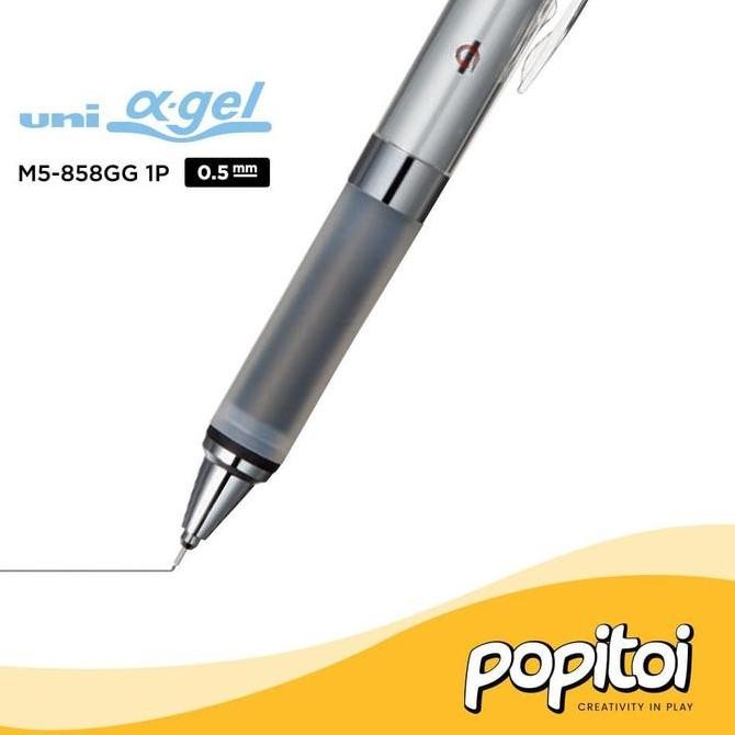 

TERMURAH - UNI Kuru Toga Alpha Gel Mechanical Pencil 0.5 mm Pensil Mekanik Empuk Kurutoga