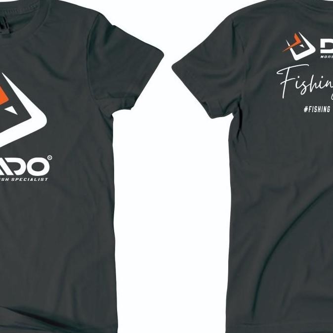new  tshirt kaos Baju mancing daido fishing team murah