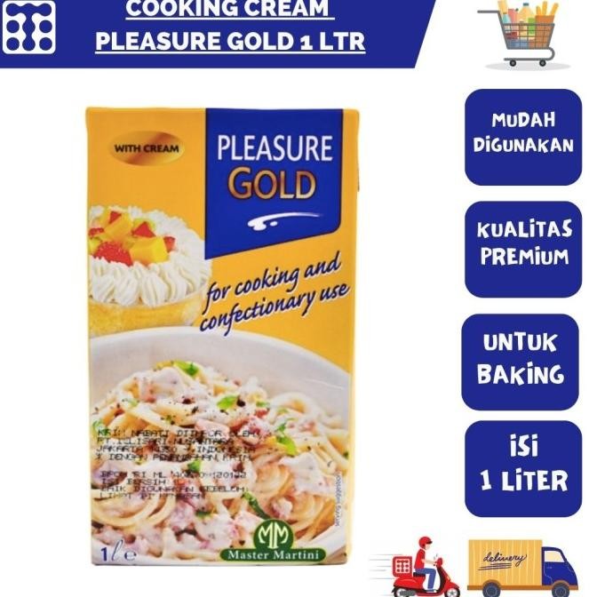 

Sale Cooking Cream Pleasure Gold 1 Liter