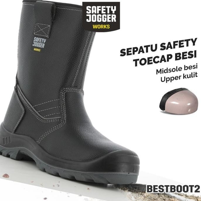 TERMURAH - Safety Jogger Bestboot2  Sepatu Safety Heavy Duty Model Boot