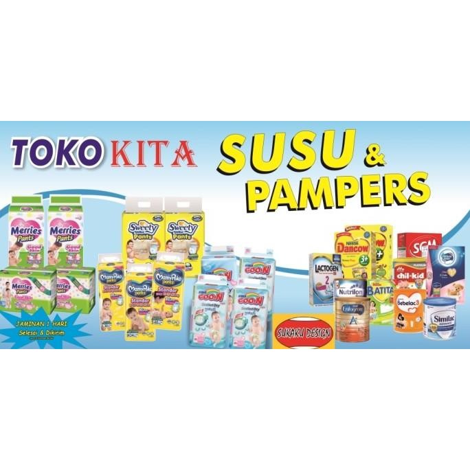 ready  SPANDUK / BANNER USAHA TOKO SUSU 100 x 50 cm murah