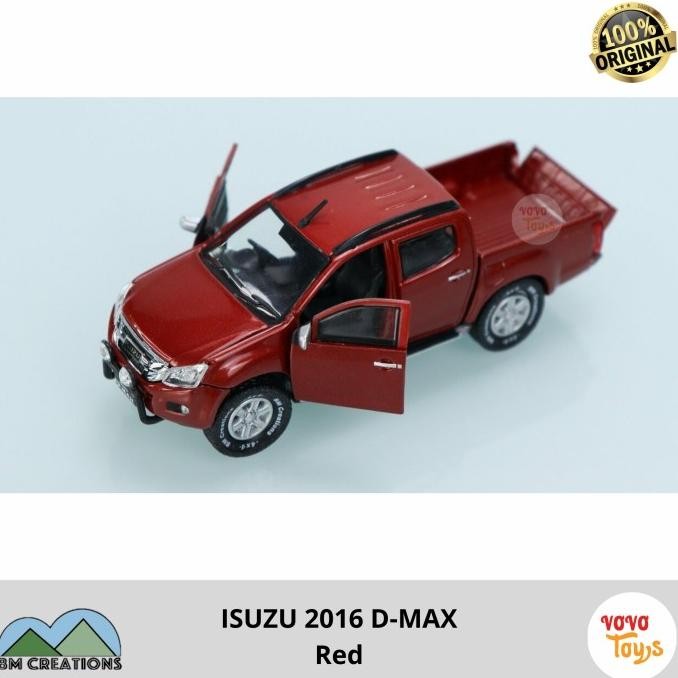 baru  BM Creations 1/64 ISUZU 2016 D-MAX Red murah