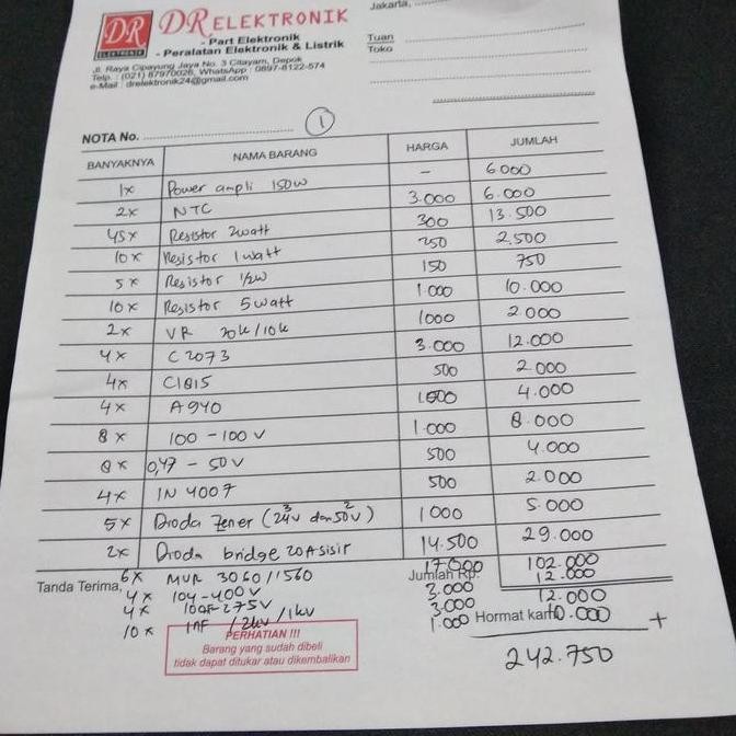 Pesanan Khusus Agan PCB Ronica murah