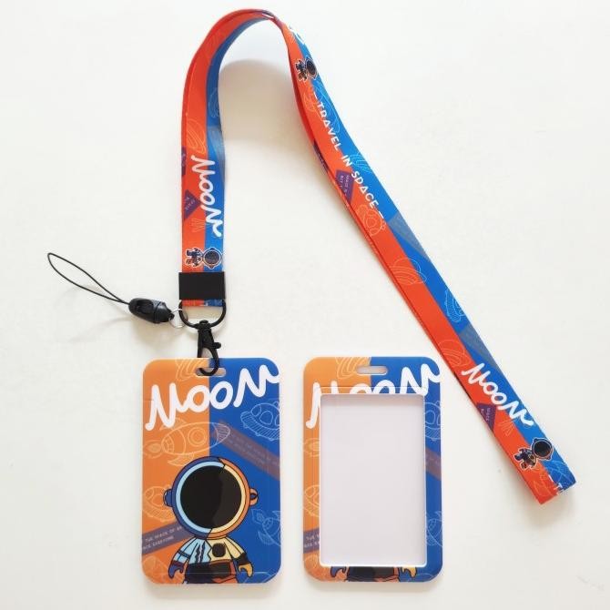 

new !!! ID Card Holder Name Tag Lanyard / Kalung Kartu Astronaut Space Nasa murah