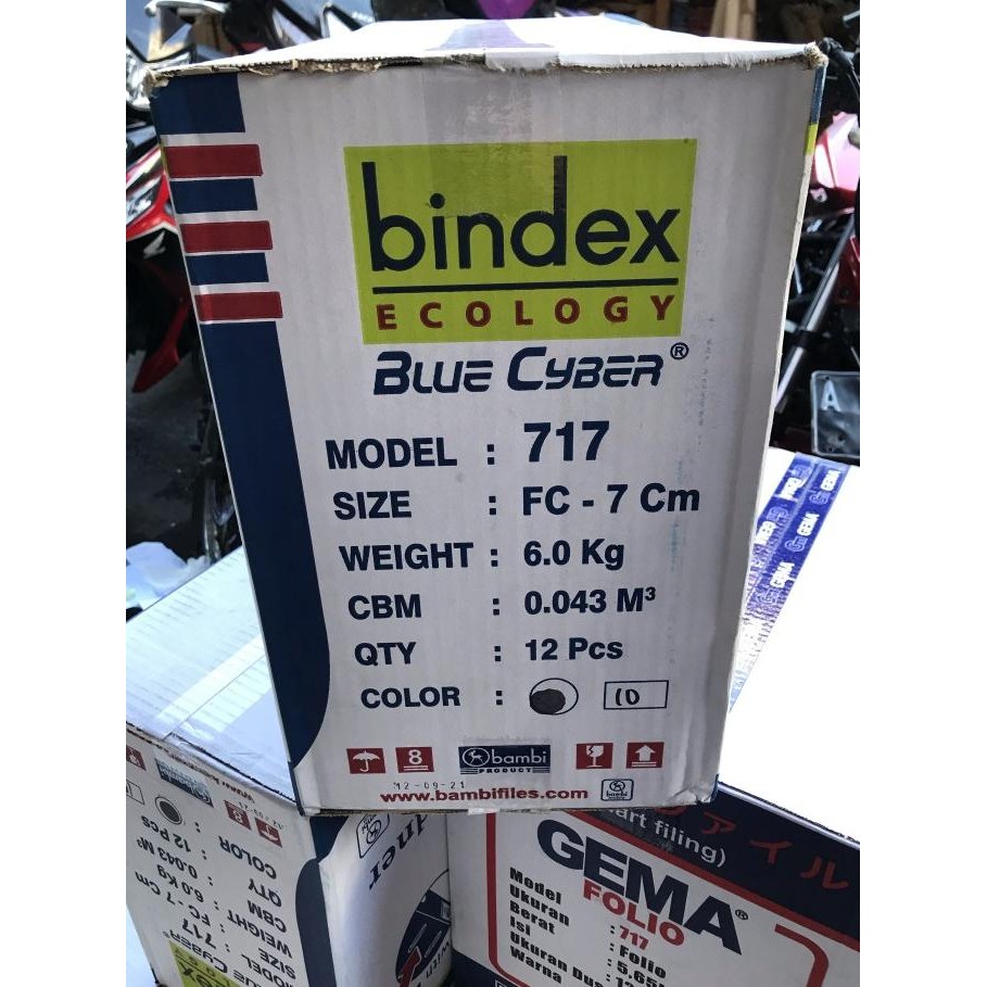 

new !!! odner bindex folio kwitansi 717 777 bambi/ ecology blue cyber murah