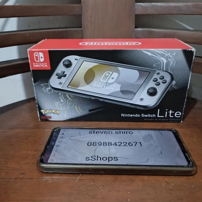 Nintendo switch lite limited edition dialga palkia Second murah