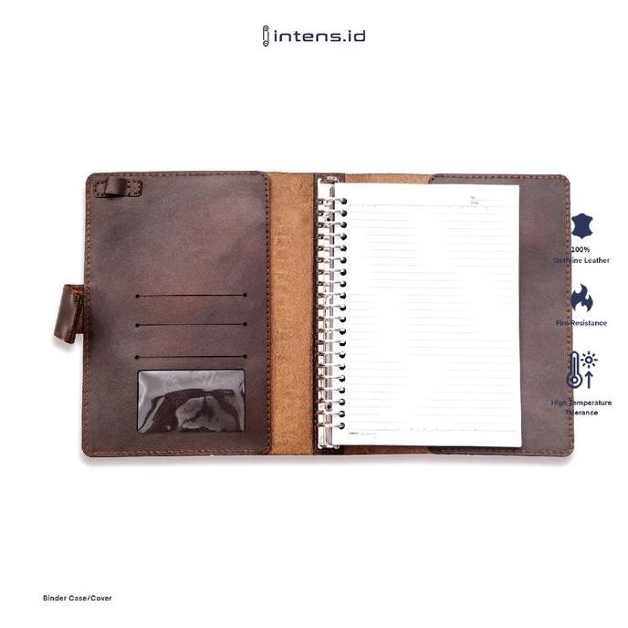 

new !!! Intens.id cover binder a5 matterial kulit sapi murah