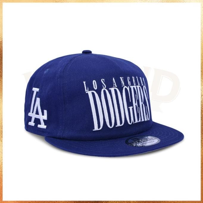 Topi New Era MLB LA Dodgers The Golfer Blue Snapback 100% Original