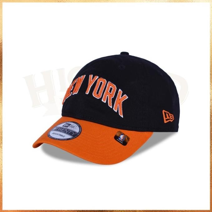 Topi New Era NBA New York City Black 9TWENTY Dad Cap 100% Original