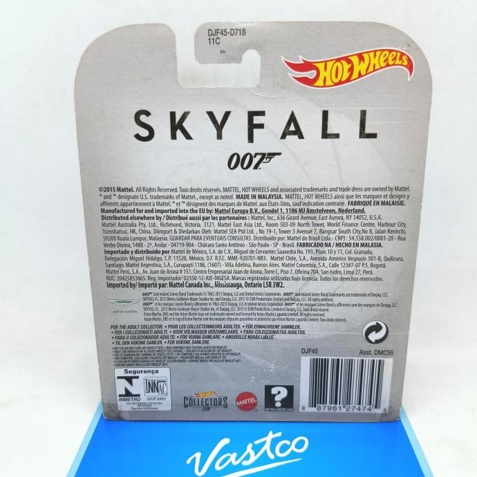 baru  Hot Wheels James Bond Skyfall Aston Martin DB5 1963 Hotwheels Retro murah