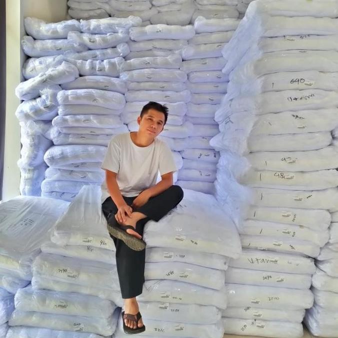 ready  Kain Filamin Abutai/Kain Abutai/Kain Dekorasi Tenda/Kain Background - [Per Ball] murah