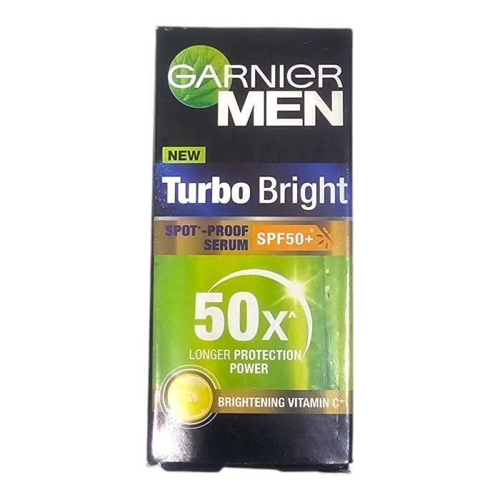 Garnier Men Serum 40Ml Spf 50++ Turbo Bright Spot Proof Spf50+++ 40 Ml