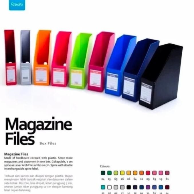 

new !!! box file Bantex ukuran A4 4012 10cm murah