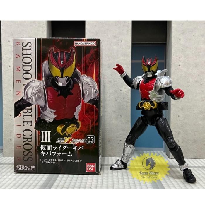 Bandai Shodo Xx Double Cross 3 Kamen Rider Kiva Kivat Form