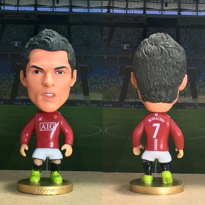 Figure Pemain Al Nassr Ronaldo / Al Nassr Chistiano Ronaldo / Miniatur Pemain Bola Al Nassr / Kodoto