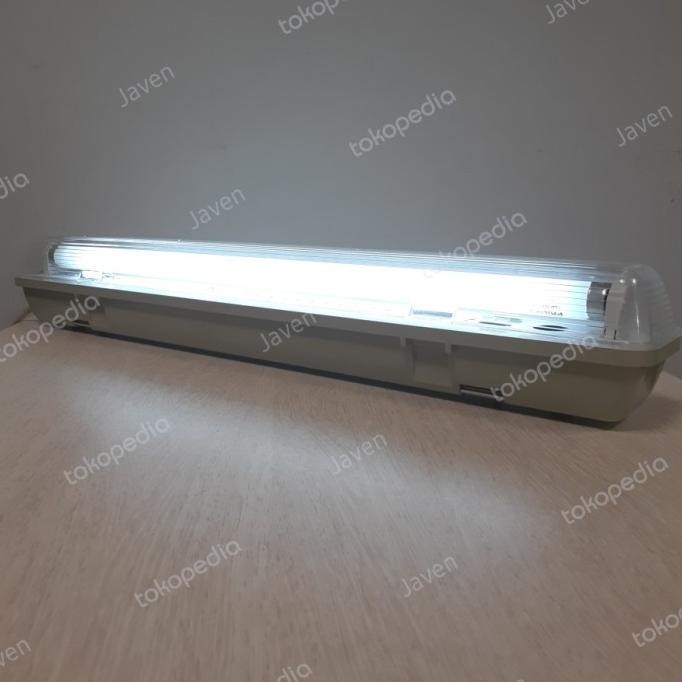 Kualitas terbaik] Lampu Emergency Waterproof 1 x 36W + TL 36W/54 220V IP65