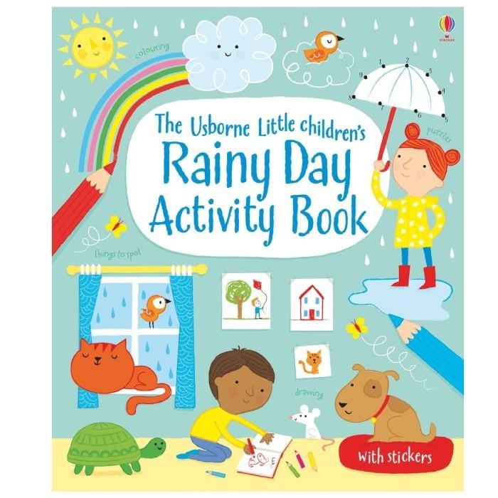 Usborne Little Children'S Rainy Day Activity Book With Stickers