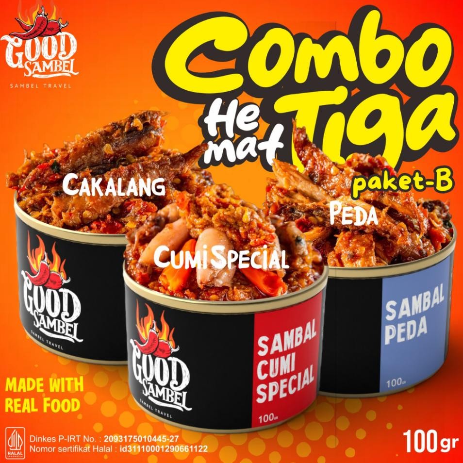 

Combo Hemat B Paet 3 Aleng Varian Good Ambel Baby Cupeda Caalang Peda Ambal Halal