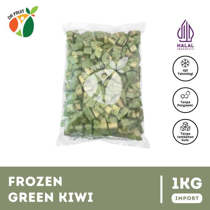 

Diskon! Buah Kiwi Beku | Frozen Kiwi (IQF) | 1 KG