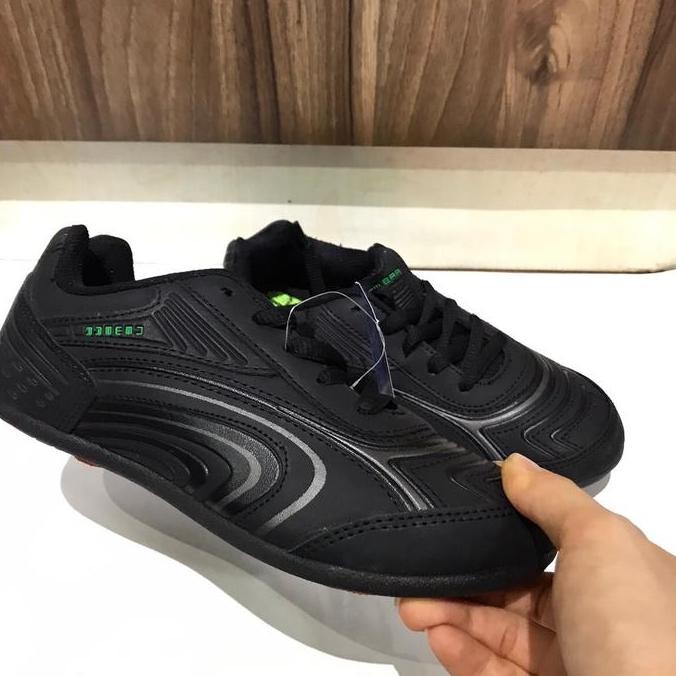 SEPATU SEKOLAH ANAK HITAM NEW ERA