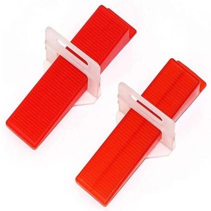 Isi 100 Alat Perata Nat Keramik Klem Keramik Pasang Keramik Pengatur Nat Keramik