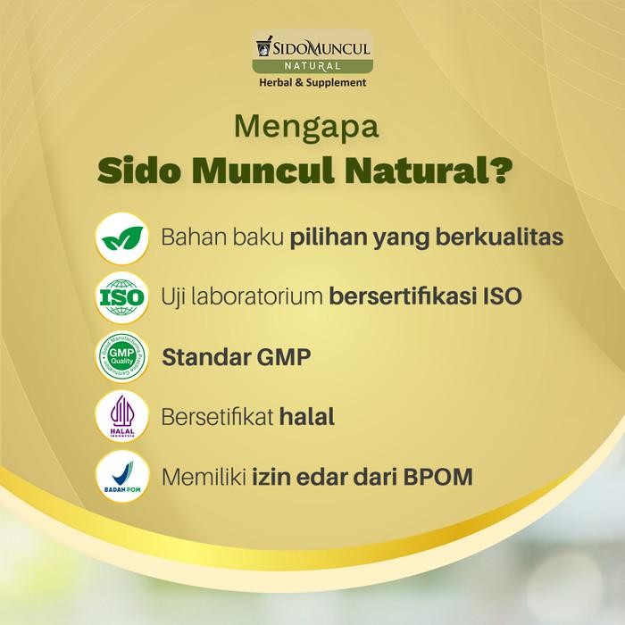 

Sido Muncul Natural Garlic 30 Kapsul