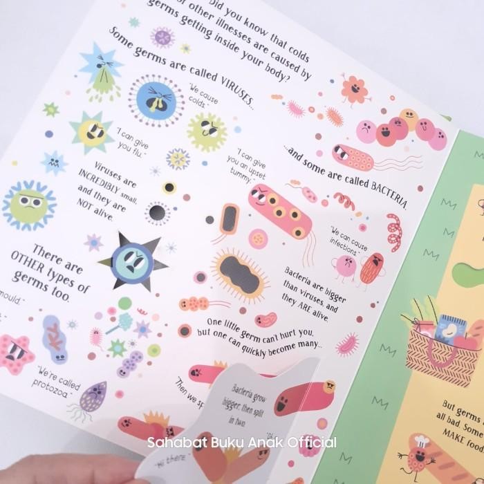 Step Inside Science Germs Usborne